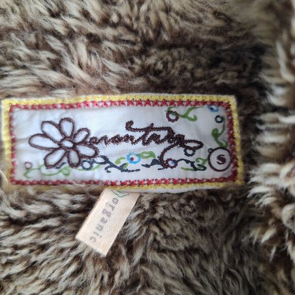 Aventura Brown Faux Fur Lined Field Jacket Barn Coat Women's S - Picture 6 of 6